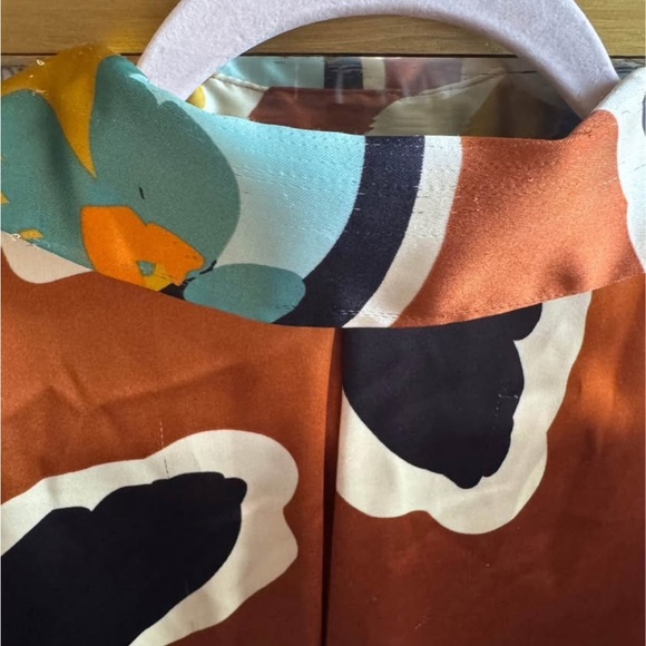 House of Harlow 1960 Multicolor Abstract Blouse - Picture 6 of 8